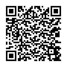 QR kód a telefonszámhoz +12033447664