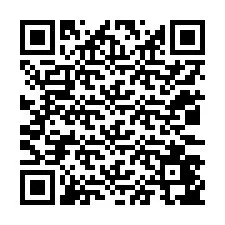 QR-код для номера телефона +12033447794