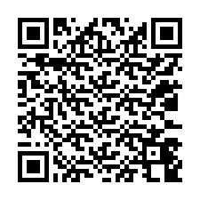 Kode QR untuk nomor Telepon +12033448128