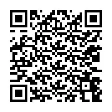 Kod QR dla numeru telefonu +12033448596