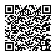 QR код за телефонен номер +12033462144