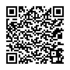 Código QR para número de teléfono +12033462145