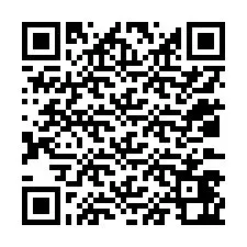 Código QR para número de telefone +12033462148