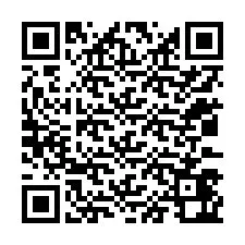 QR kód a telefonszámhoz +12033462154