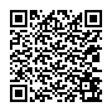 QR код за телефонен номер +12033463760