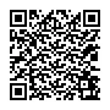 Código QR para número de teléfono +12033463761