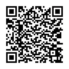 QR kód a telefonszámhoz +12033467338