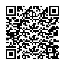 Codice QR per il numero di telefono +12033467344