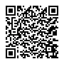 Codice QR per il numero di telefono +12033467345