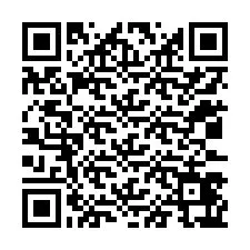 Código QR para número de teléfono +12033467460