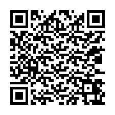 Kod QR dla numeru telefonu +12033467468