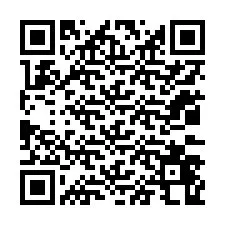 QR код за телефонен номер +12033468705