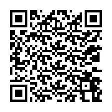 Código QR para número de teléfono +12033468708