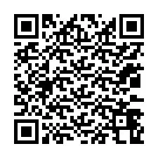 QR-koodi puhelinnumerolle +12033468915