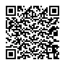 QR-koodi puhelinnumerolle +12033468925