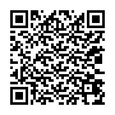 QR-code voor telefoonnummer +12033474324