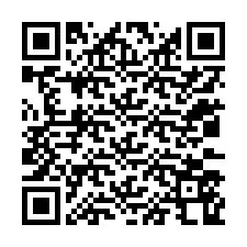 QR код за телефонен номер +12033568314