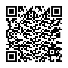 QR код за телефонен номер +12033579718