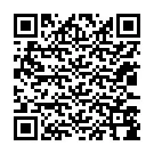 QR kód a telefonszámhoz +12033584165