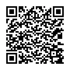 電話番号のQRコード +12033587311