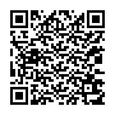 QR-koodi puhelinnumerolle +12033617750