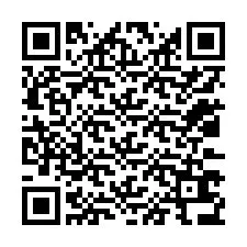 QR kód a telefonszámhoz +12033636259