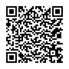 QR код за телефонен номер +12033659545