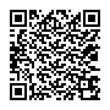 QR-код для номера телефона +12033670099