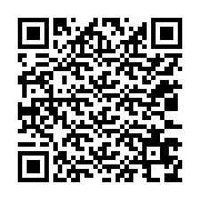 Kod QR dla numeru telefonu +12033678524