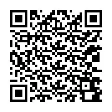 QR-koodi puhelinnumerolle +12033680670