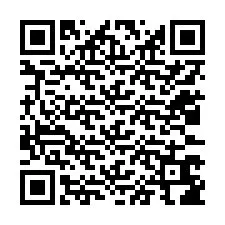 QR код за телефонен номер +12033686026