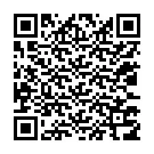 QR-код для номера телефона +12033716128