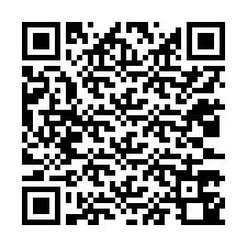 QR-code voor telefoonnummer +12033740832