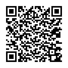 Código QR para número de teléfono +12033742213