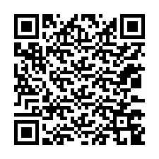 QR-Code für Telefonnummer +12033749155