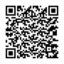 QR-code voor telefoonnummer +12033751960