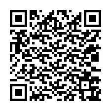 Código QR para número de telefone +12033767734