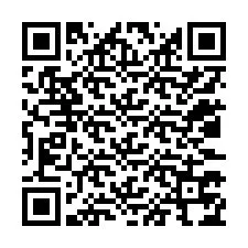 QR код за телефонен номер +12033774098