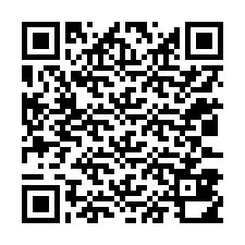 Kode QR untuk nomor Telepon +12033810174