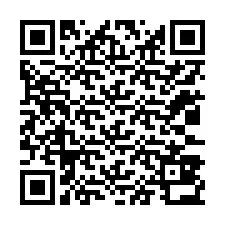 QR-code voor telefoonnummer +12033832931