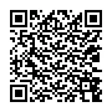 QR Code สำหรับหมายเลขโทรศัพท์ +12033848628