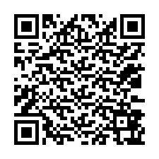 QR-код для номера телефона +12033867659