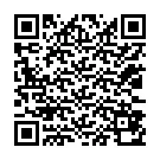 Código QR para número de teléfono +12033870629