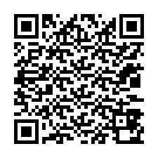 QR-Code für Telefonnummer +12033870885