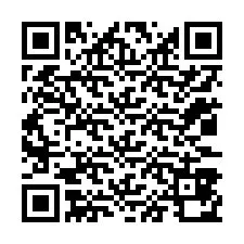 QR-koodi puhelinnumerolle +12033870891