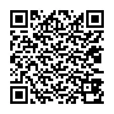 Kod QR dla numeru telefonu +12033870892