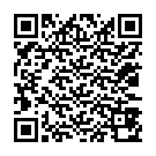 Kode QR untuk nomor Telepon +12033870899