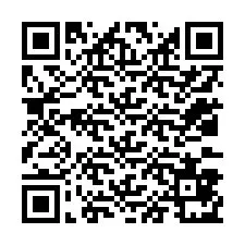 Código QR para número de telefone +12033871509