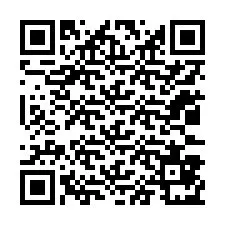 QR-koodi puhelinnumerolle +12033871525