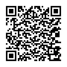 QR kód a telefonszámhoz +12033872070